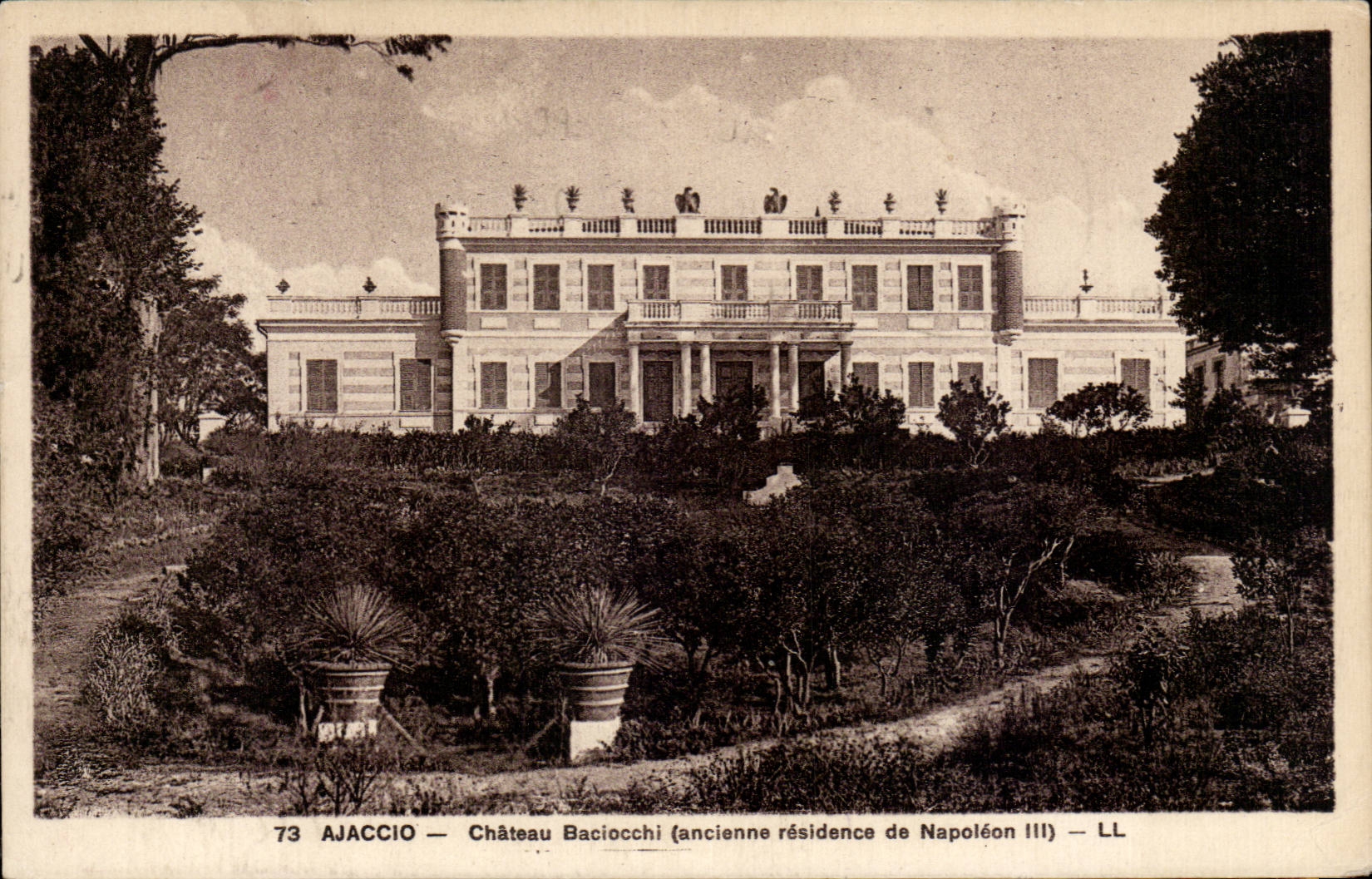 Corsica - Corsica - Ajaccio - Baciocchi Castle - CPA