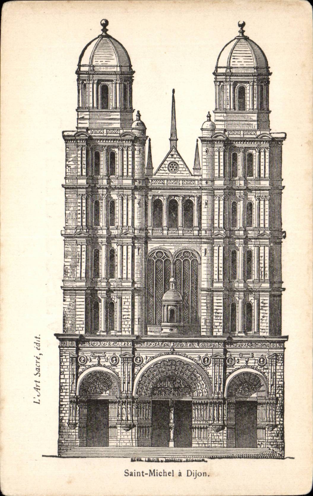 Dijon - Church Saint Michel - CPA - CPA