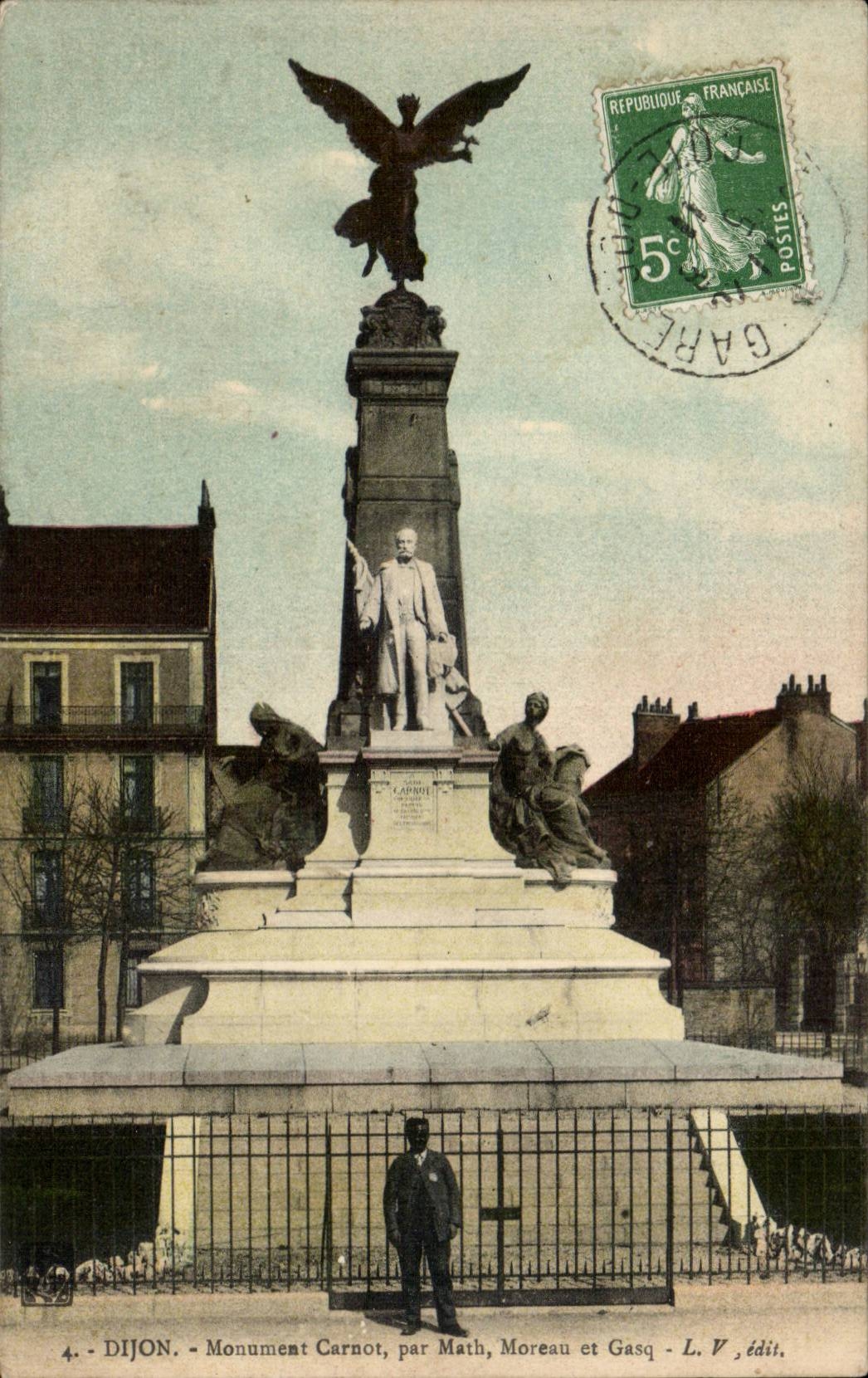 Dijon - Carnot Monument - CPA - CPA