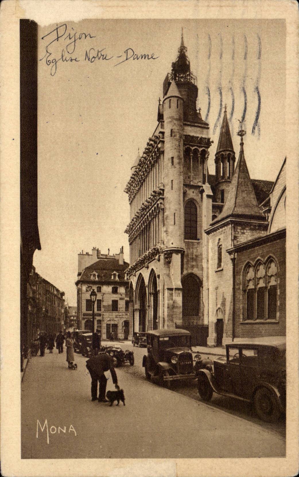 Dijon - Notre Dame Church - CPA