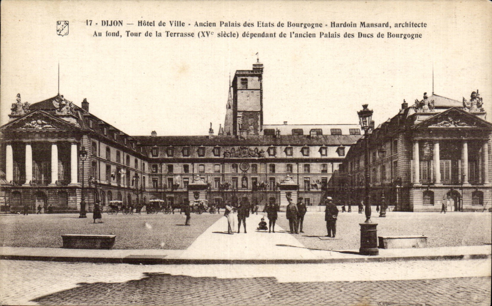 Dijon - Town hall - CPA