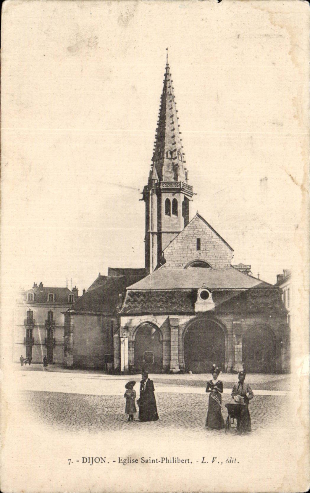 Dijon - Church Saint Philibert - CPA