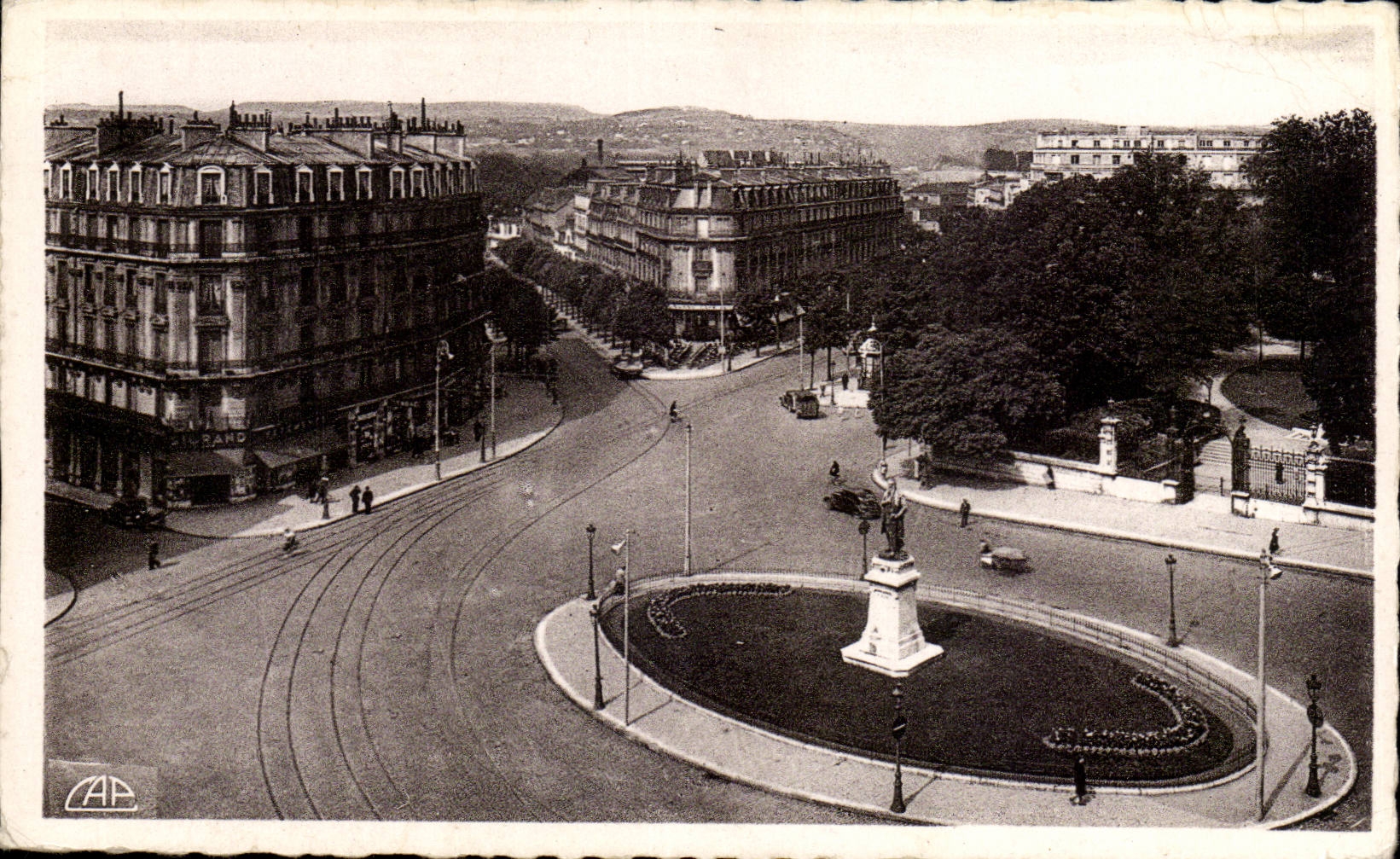 Dijon - the Place Darcy - CPA