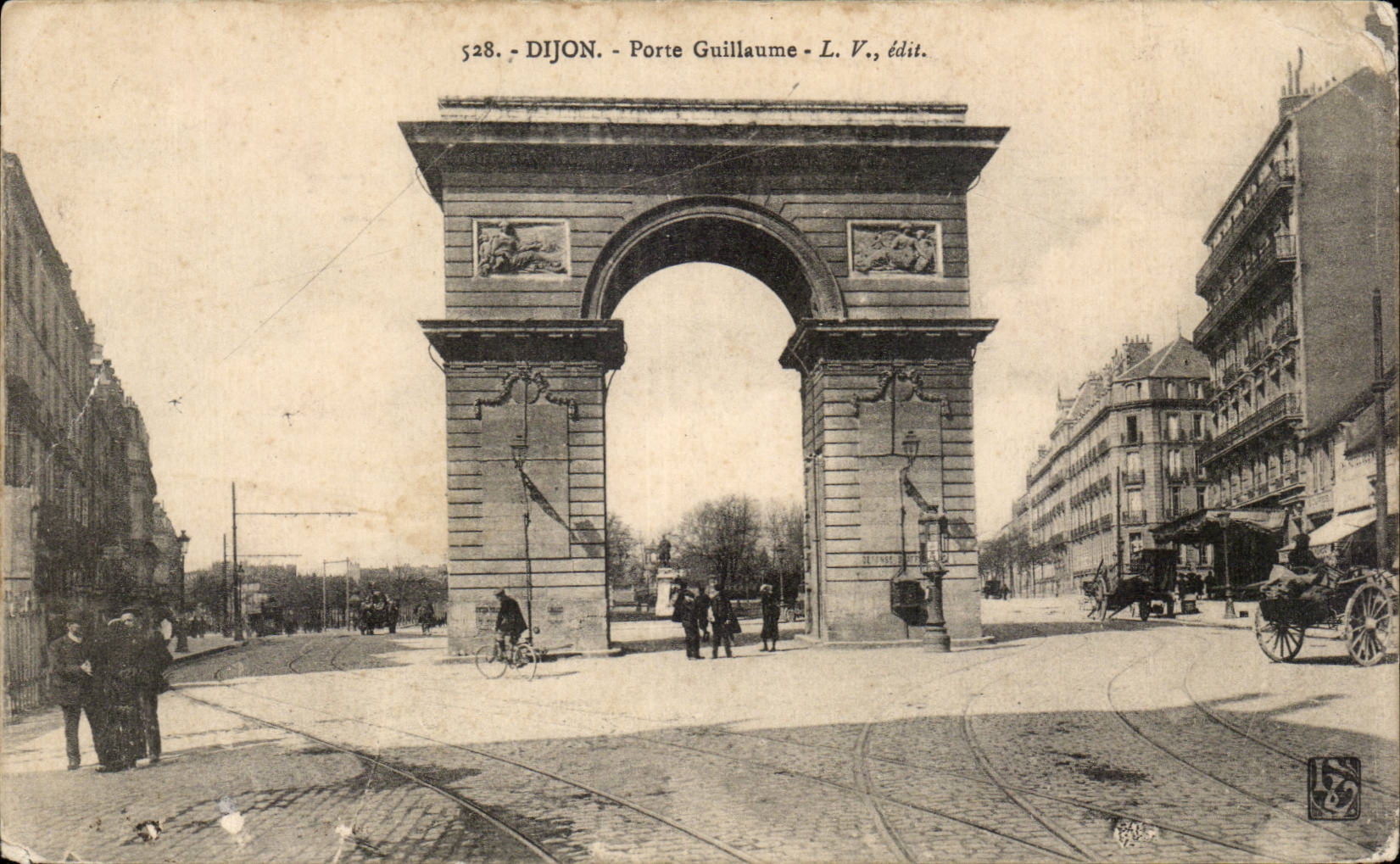 Dijon - Guillaume Gate - CPA