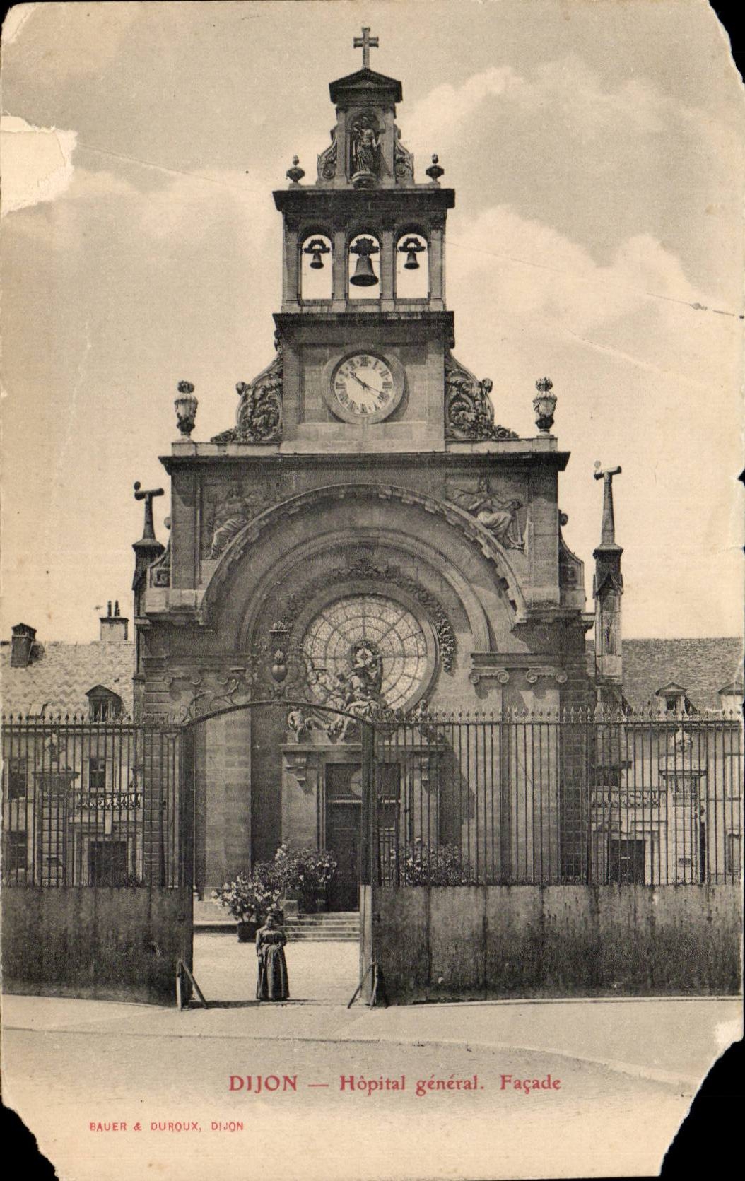 Dijon - General hospital - CPA