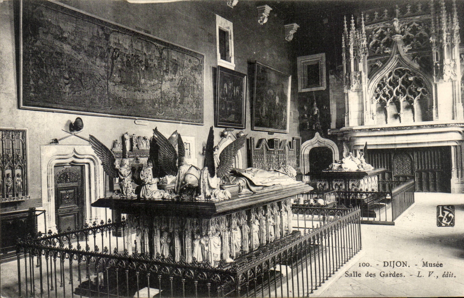 Dijon - Museum - Raum des Schutzes - CPA