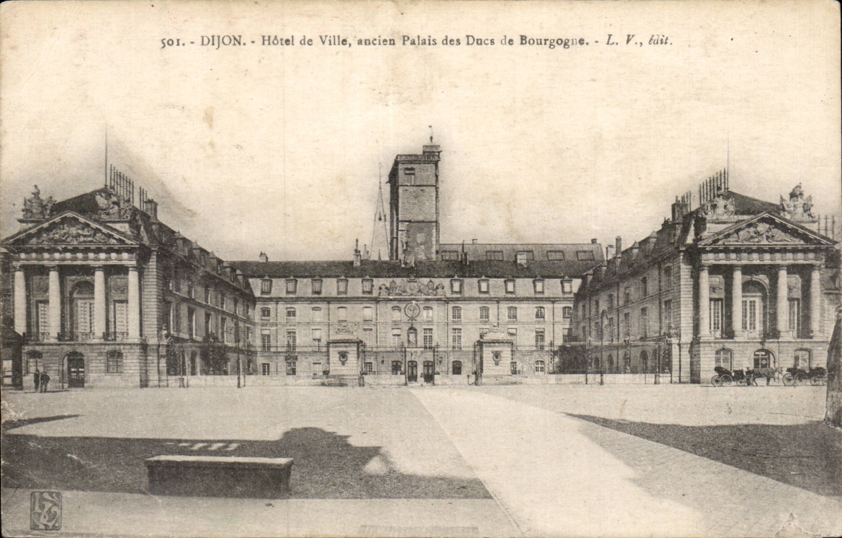 Dijon - Rathaus - CPA