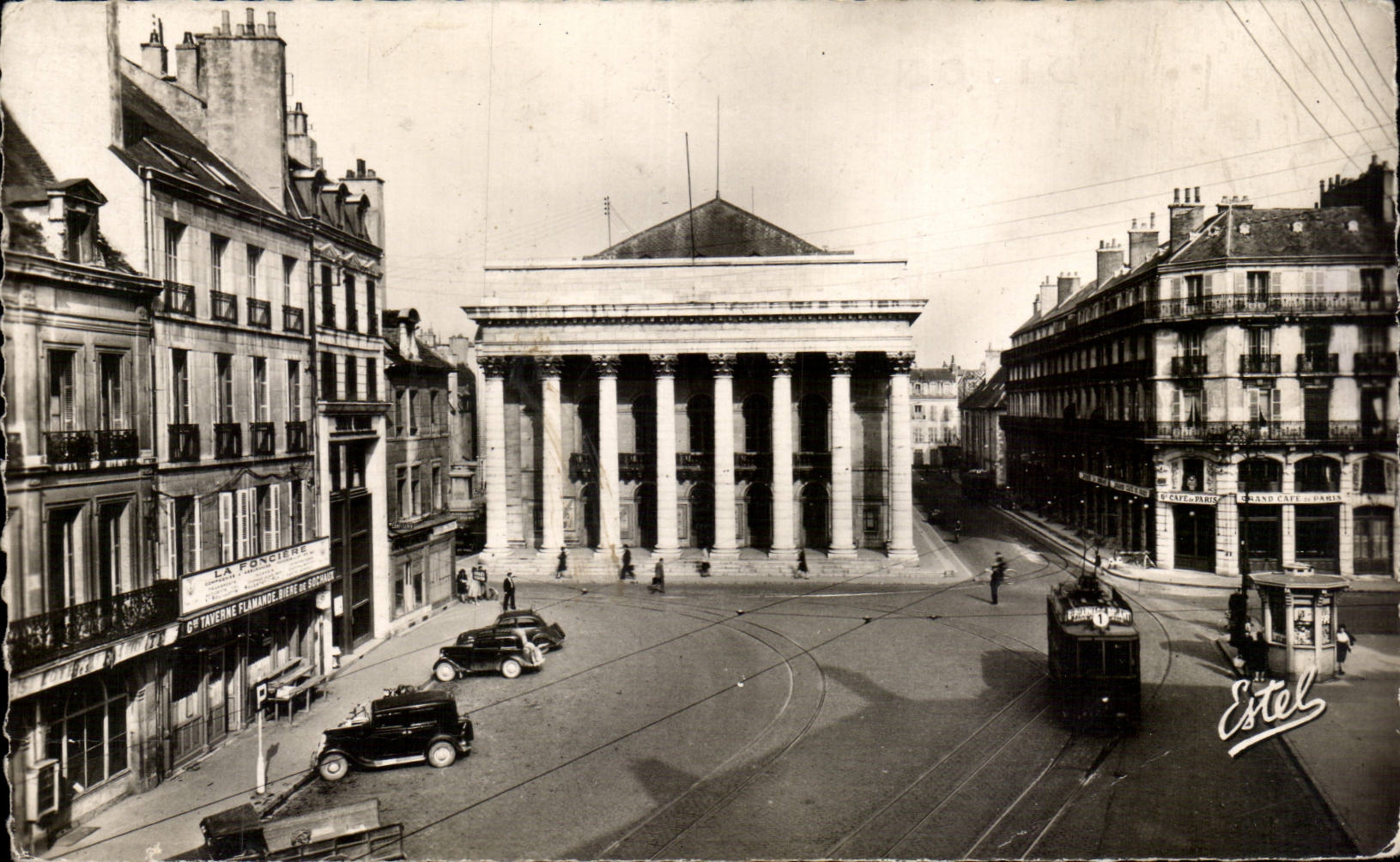 Dijon - das Theater - CPA