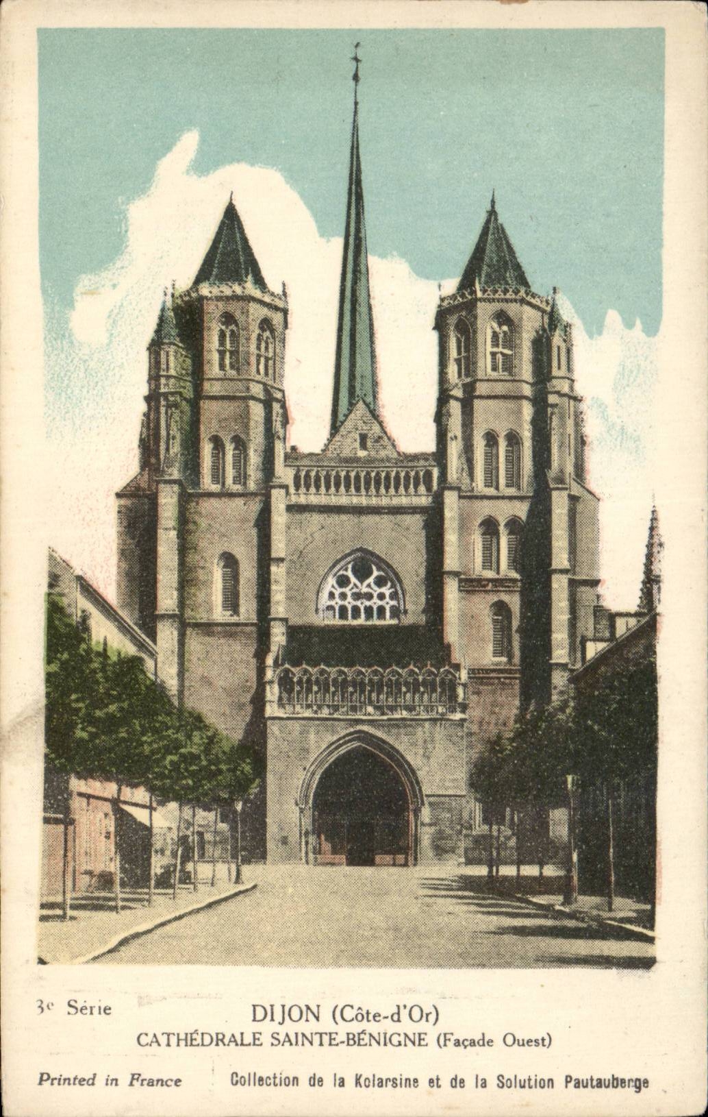 Dijon - Kathedrale Sainte gutartig - CPA