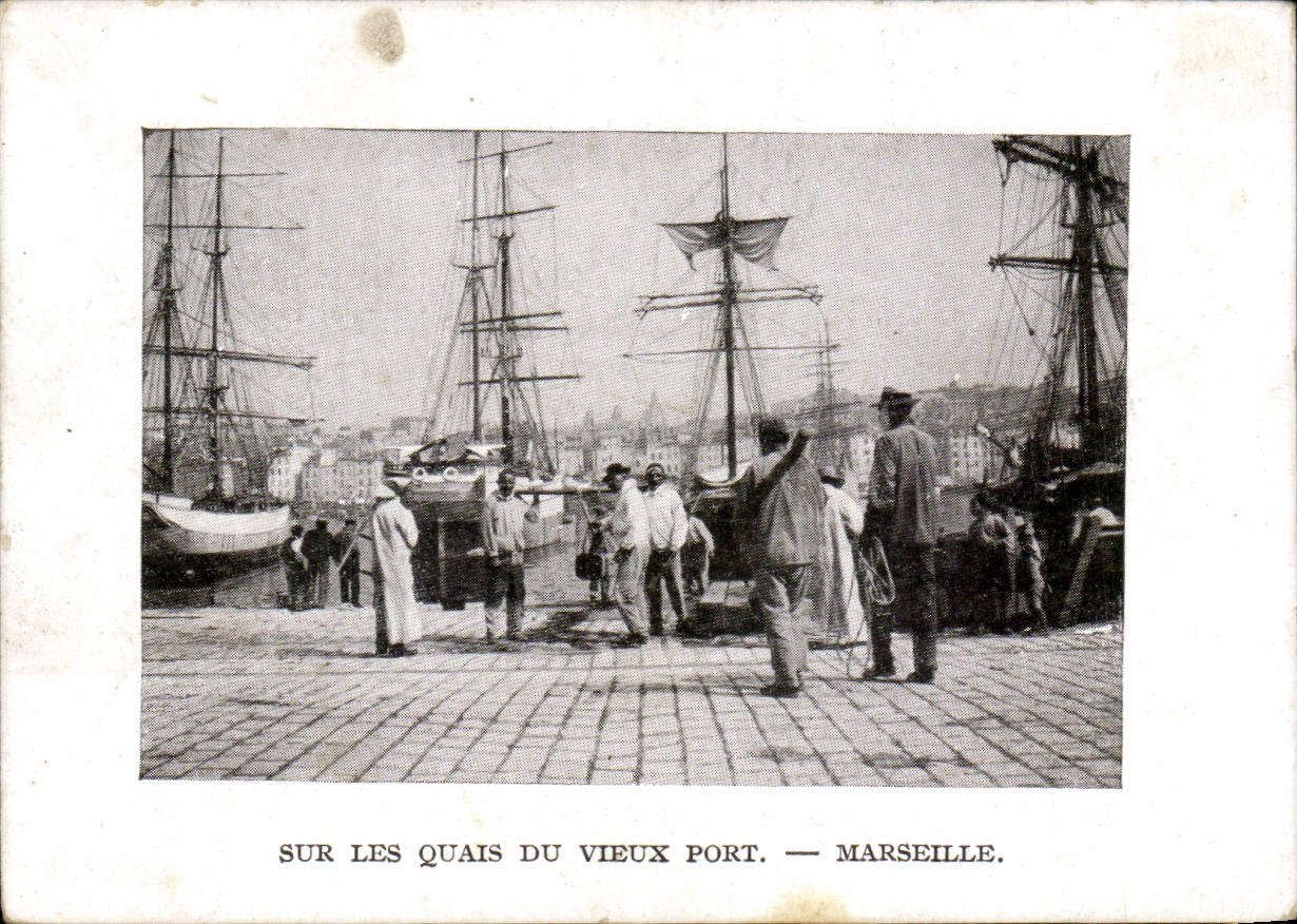 Marseilles - On the Quays of the Old ports -