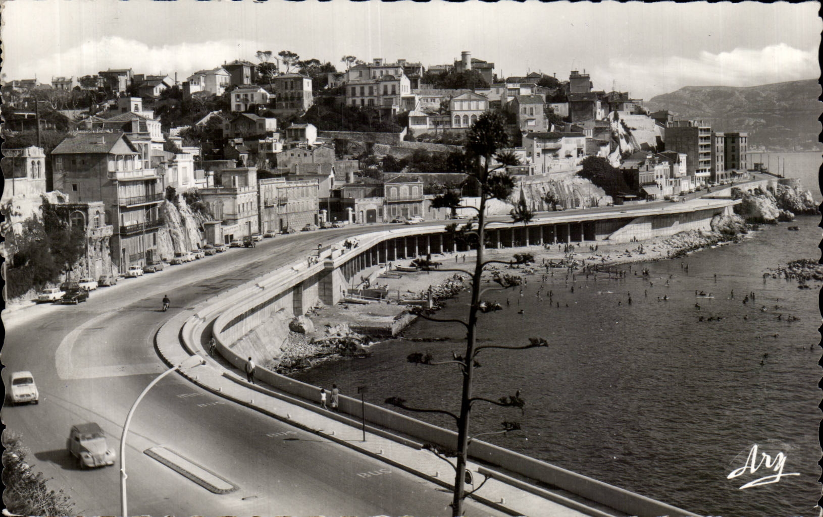 Marseilles - Walk of the Cornice - Handle of the Prophet - CPA