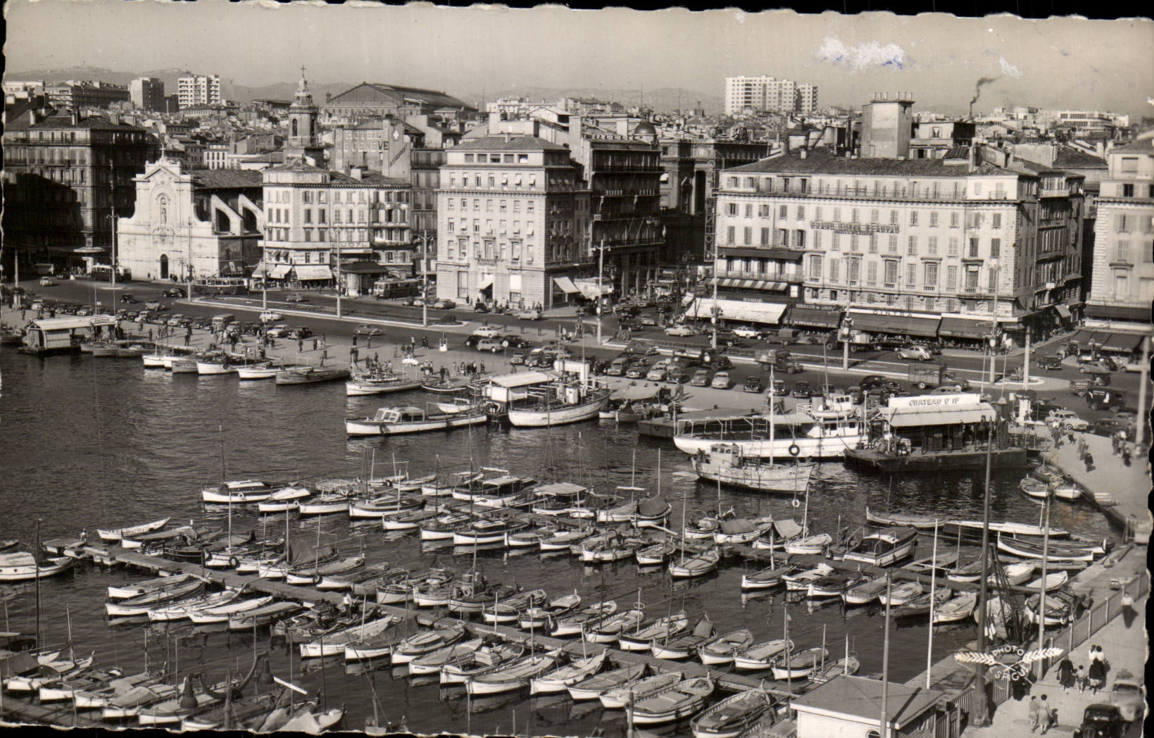 Marseilles - the Old port - Cannebiere - CPA