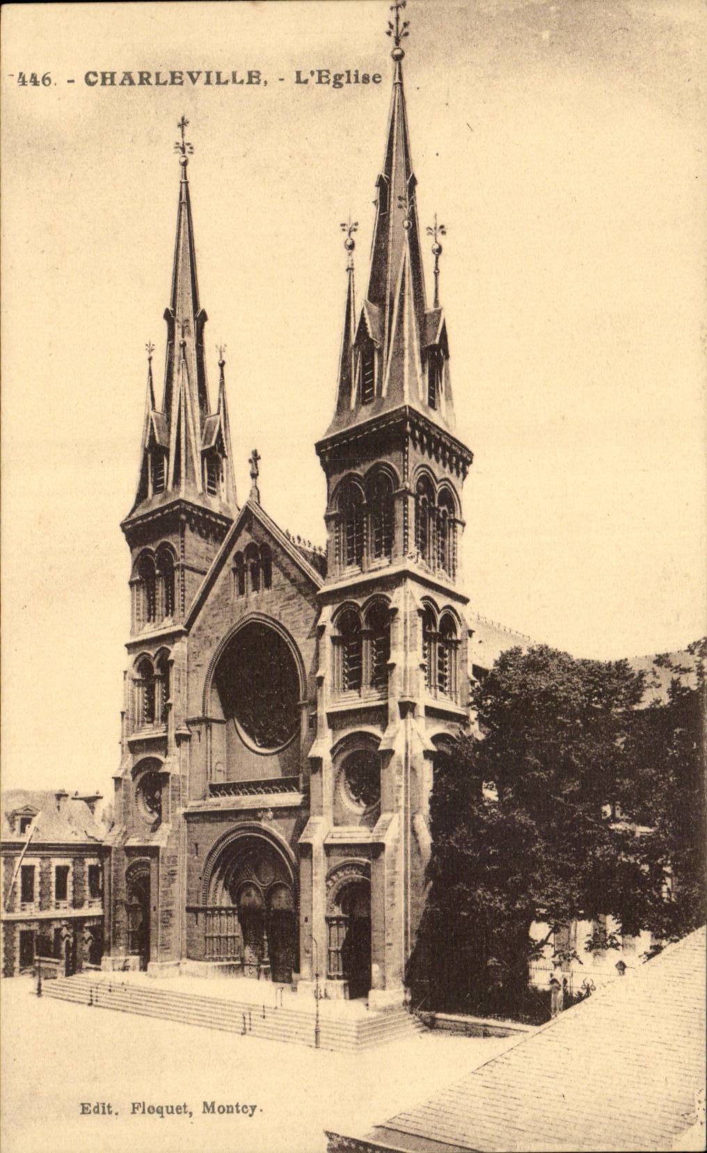 Charleville - the Church - CPA