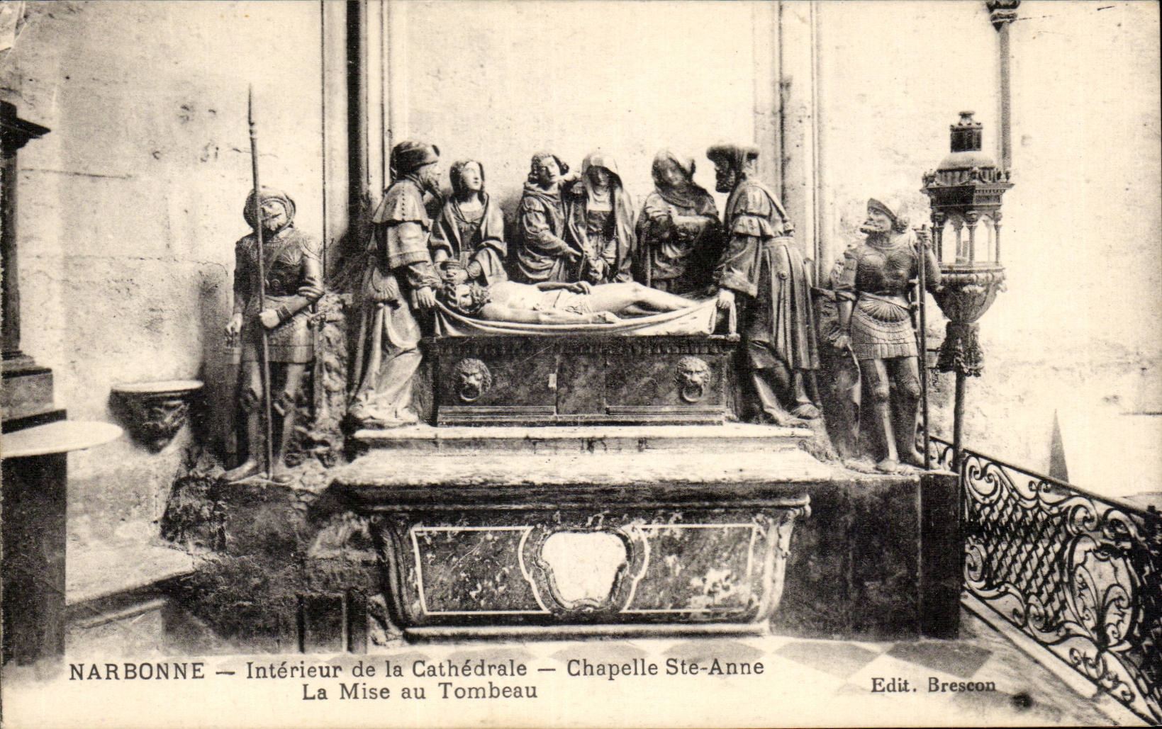 Narbonne - Interior of the Cathedral - Vault co Anne - CPA