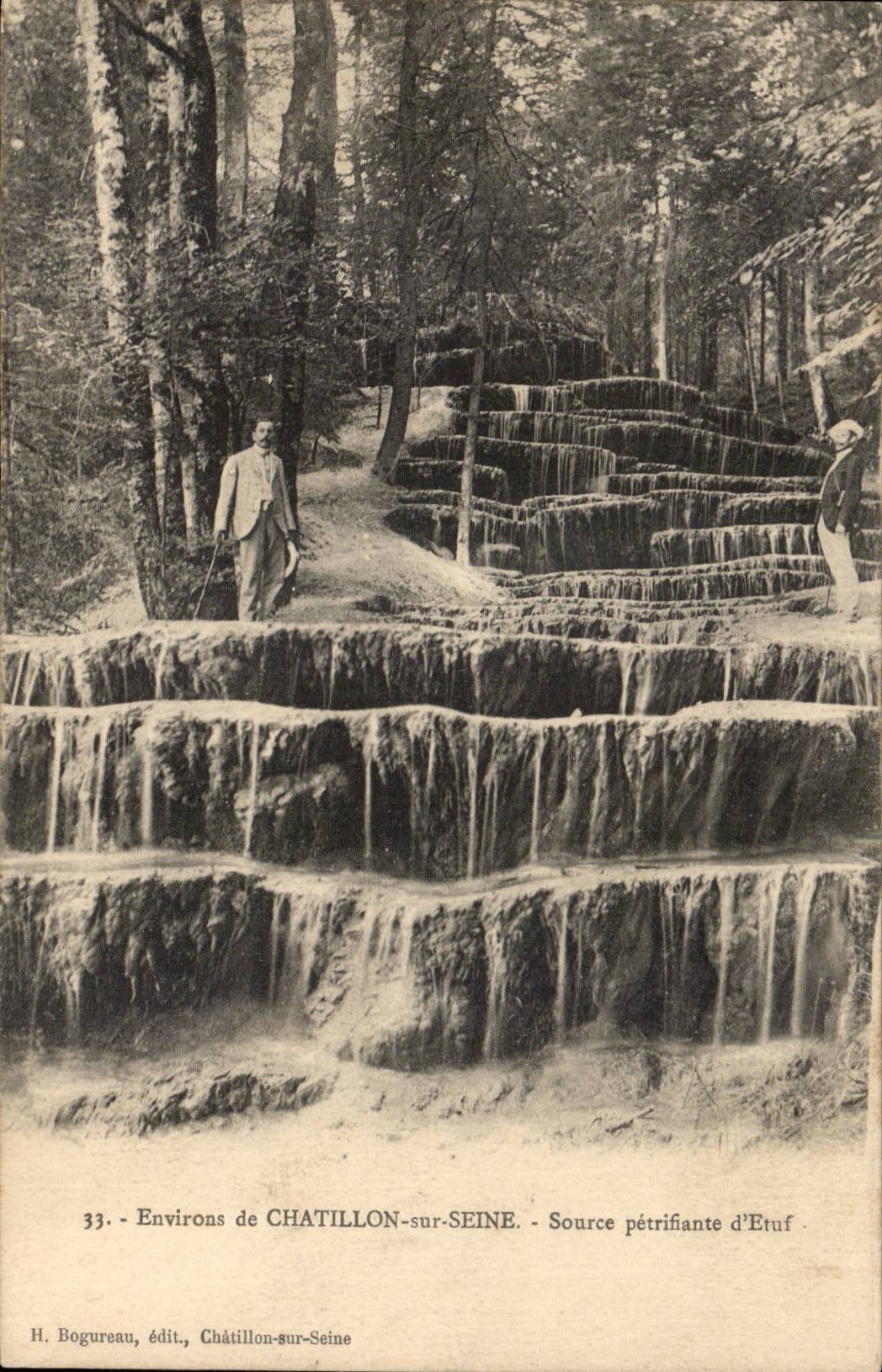 Chatillon on the Seine - Petrifying Source of Etuf - CPA