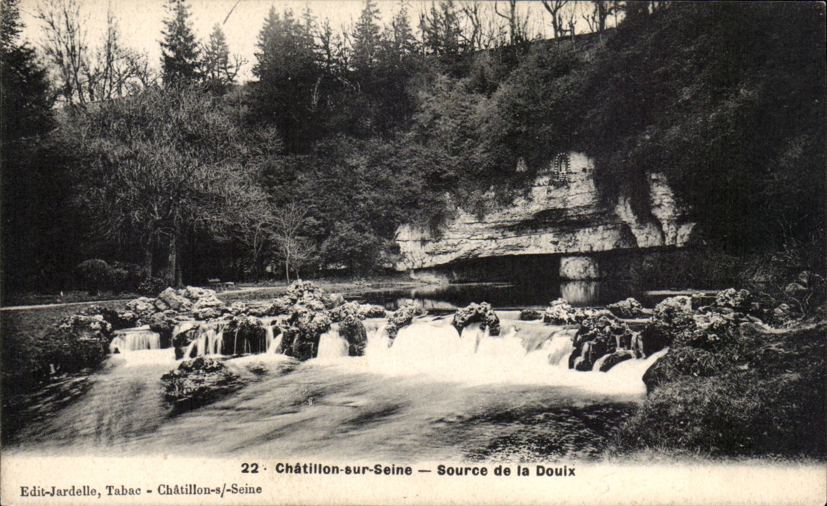 Chatillon on the Seine - Source of Douix - CPA