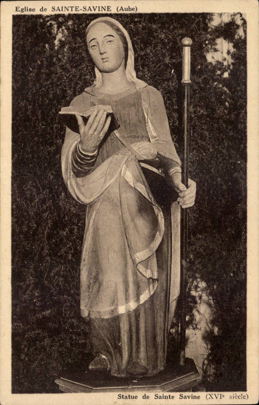 Church of Saint Savine - CPA