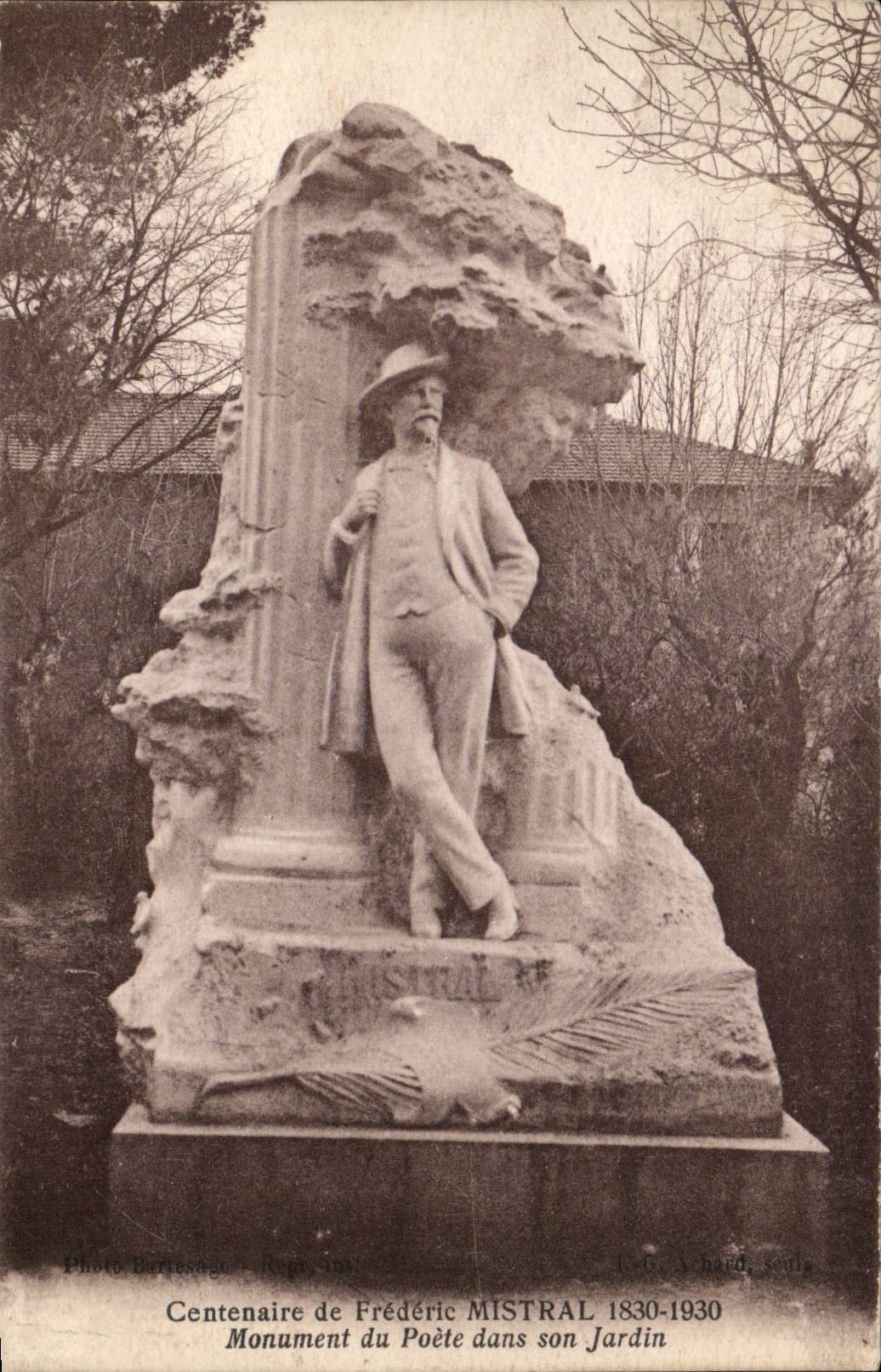 Centenaire de Frederic Ministral - 1830- 1930- CPA