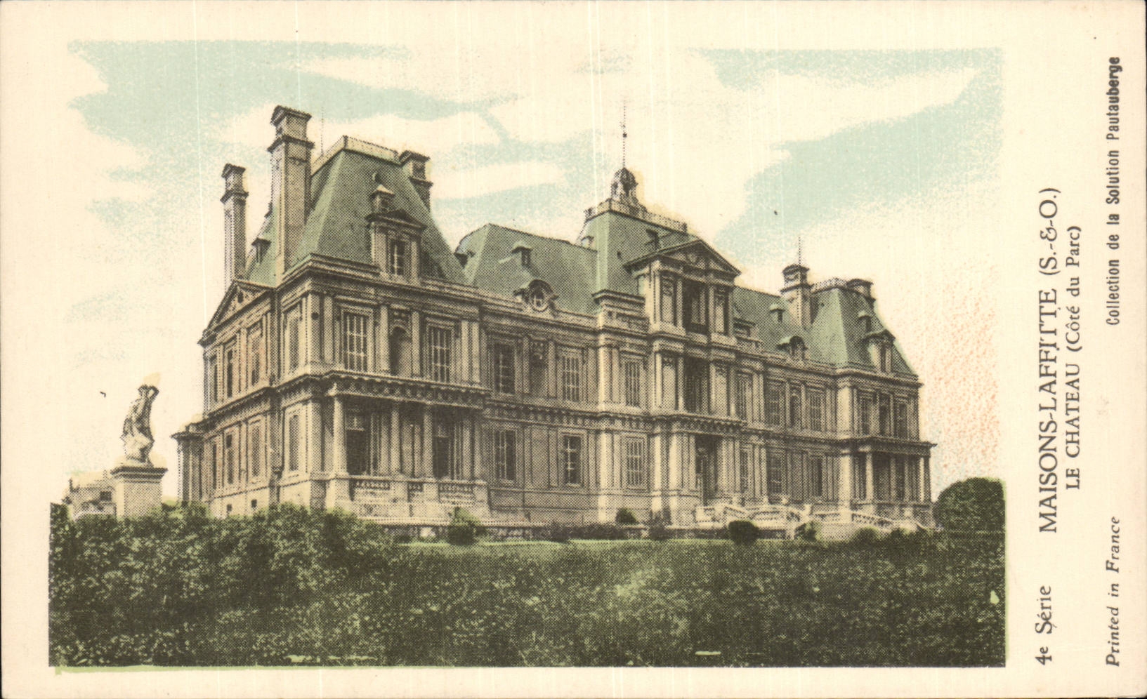 Laffitte houses - the Castle - CPA
