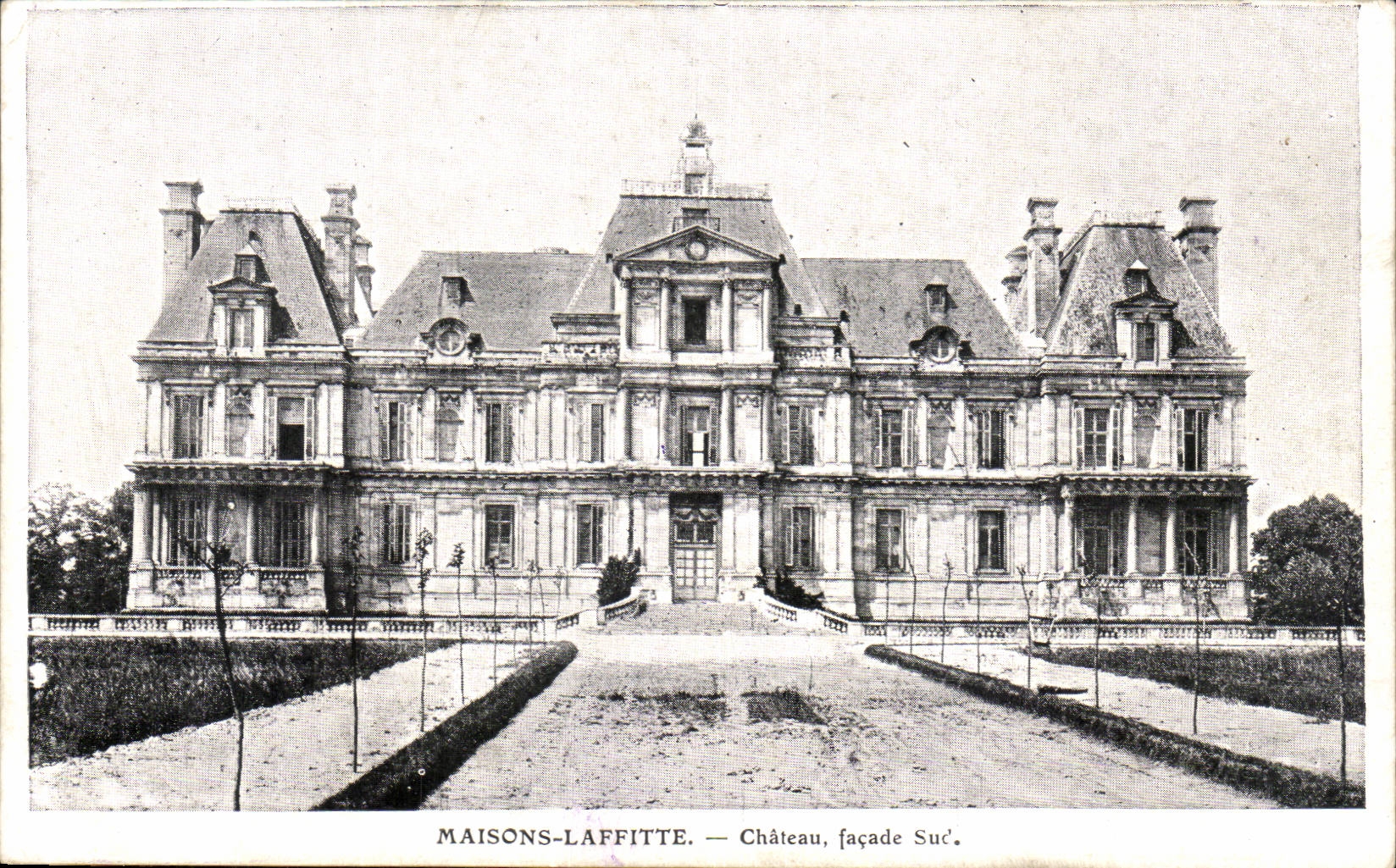 Laffitte houses - Castle - CPA
