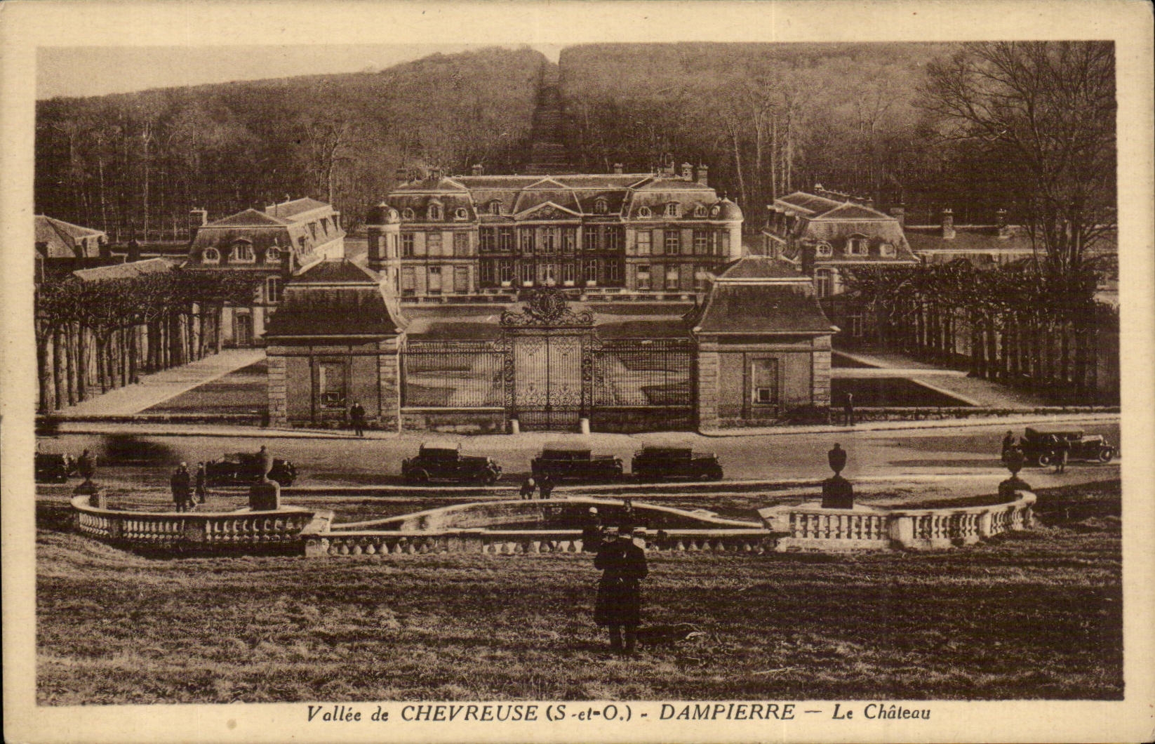 Dampierre - the Castle - Vallee de Chevreuse CPA