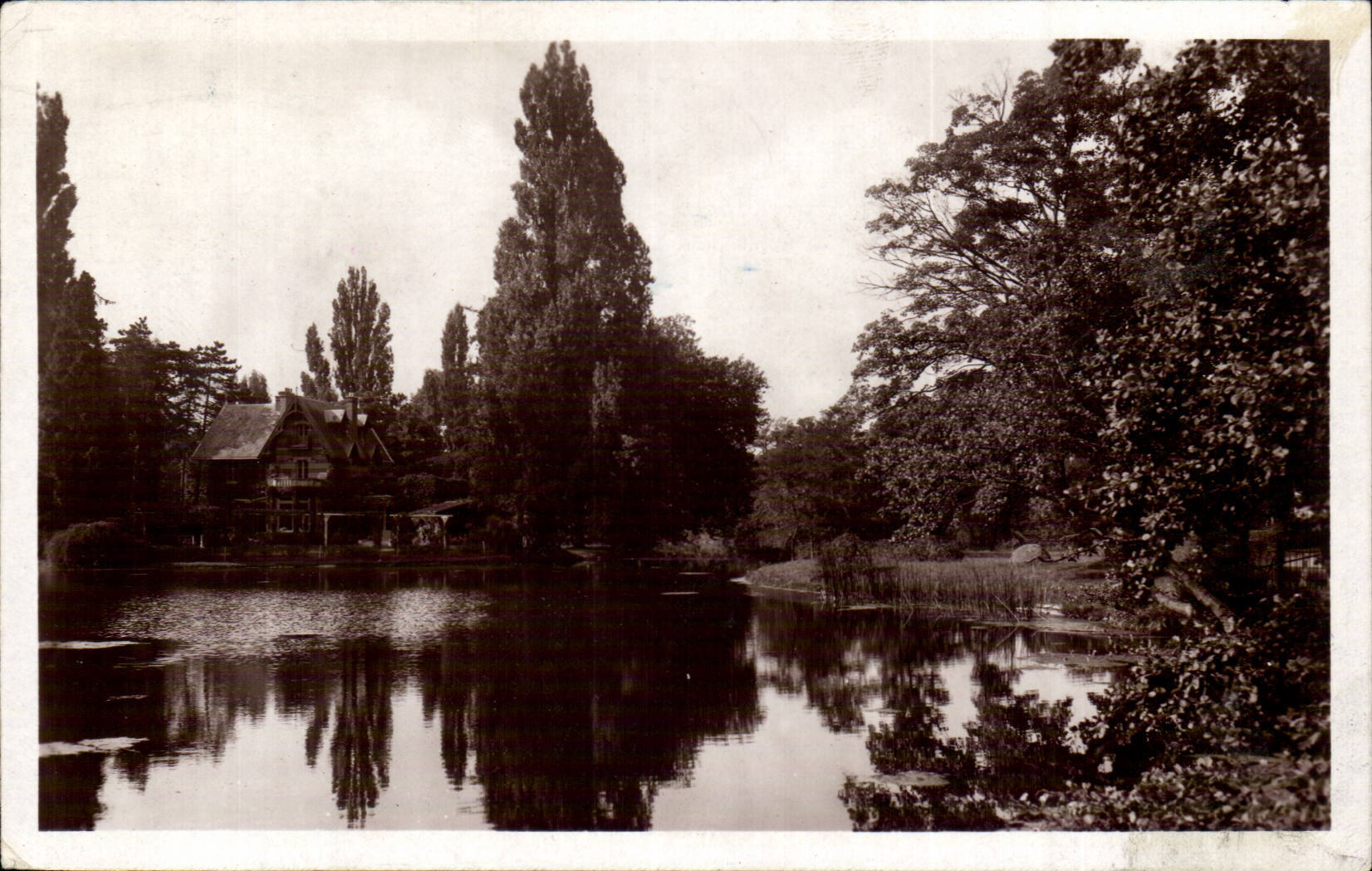 Vesinet - the Higher Lake - CPA