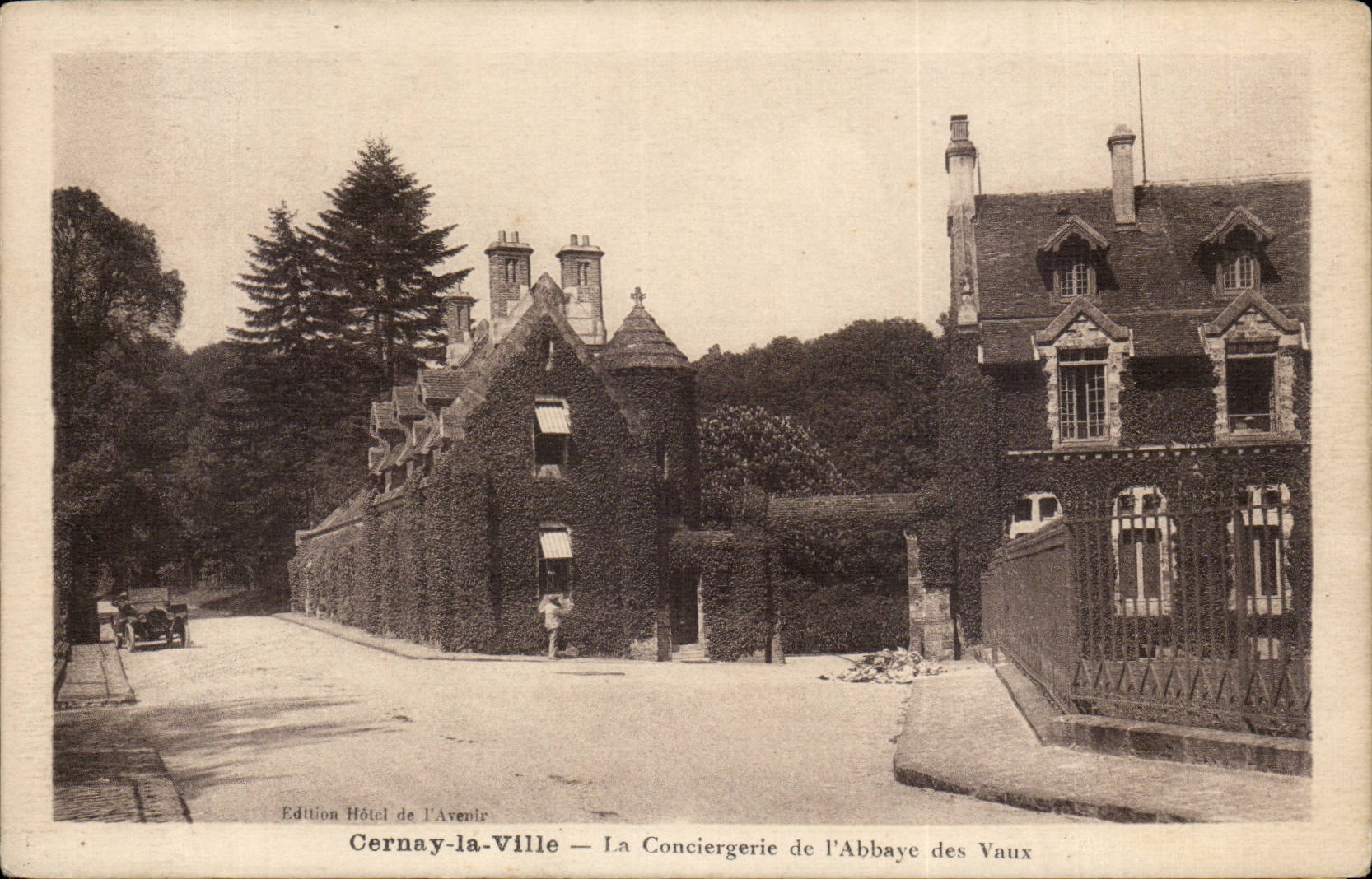 Cernay the City - the Caretaker's lodge of the Abbey of Be worth - CPA