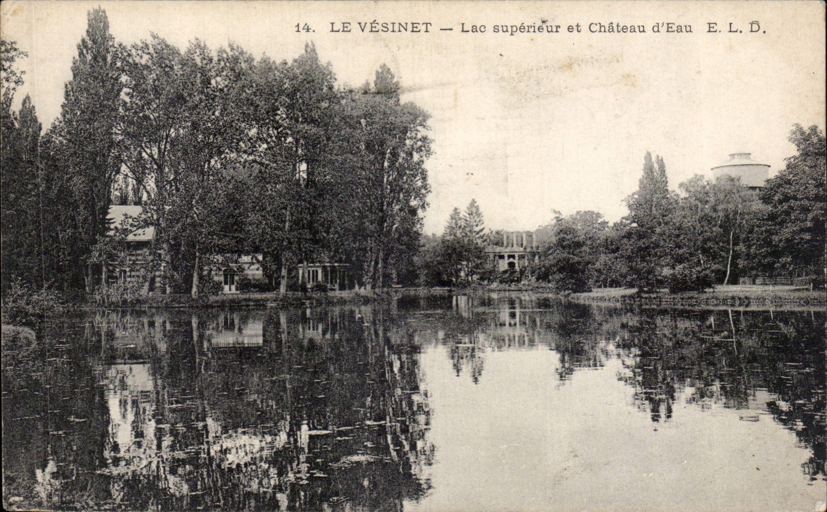 Vesinet - the Higher Lake - CPA