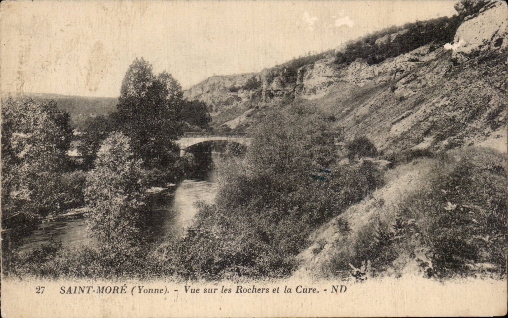 Saint More - Sight on the Rocks and the Cure - CPA