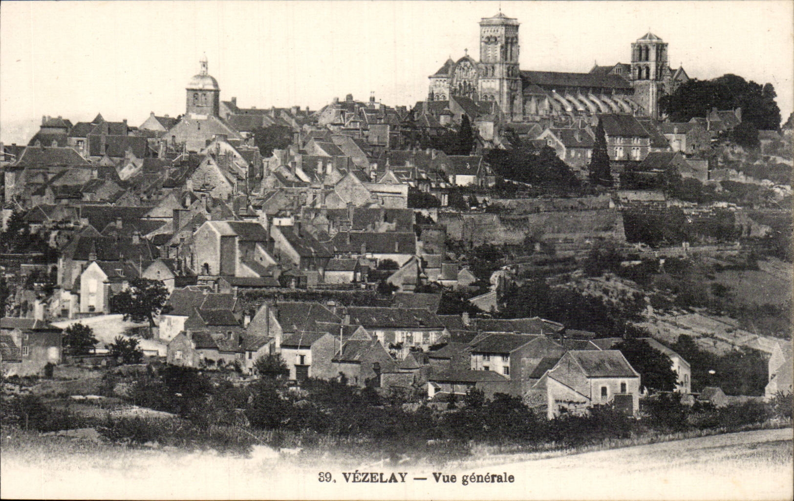 Vezelay - View - CPA