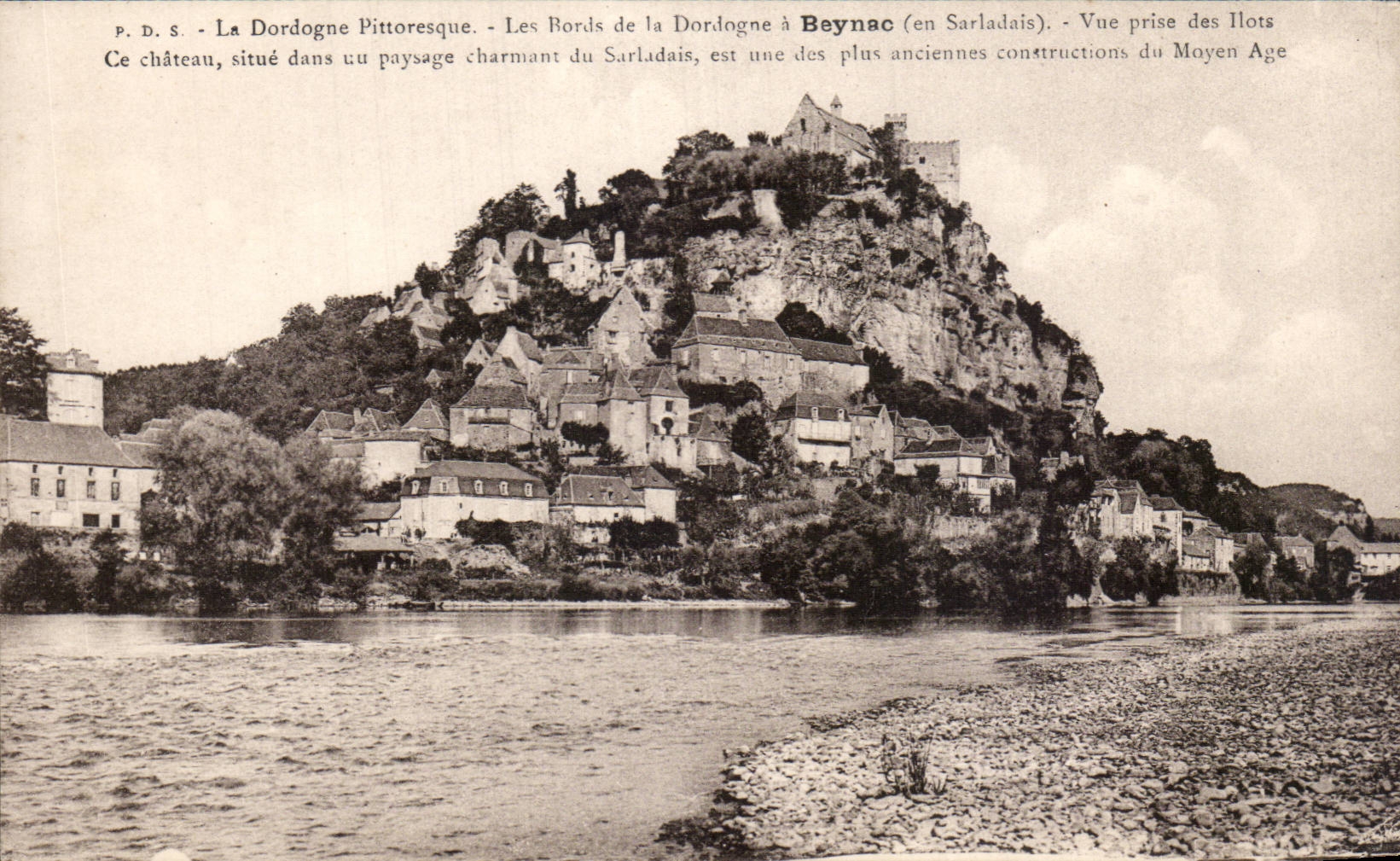 Beynac - the Picturesque Dordogne - CPA