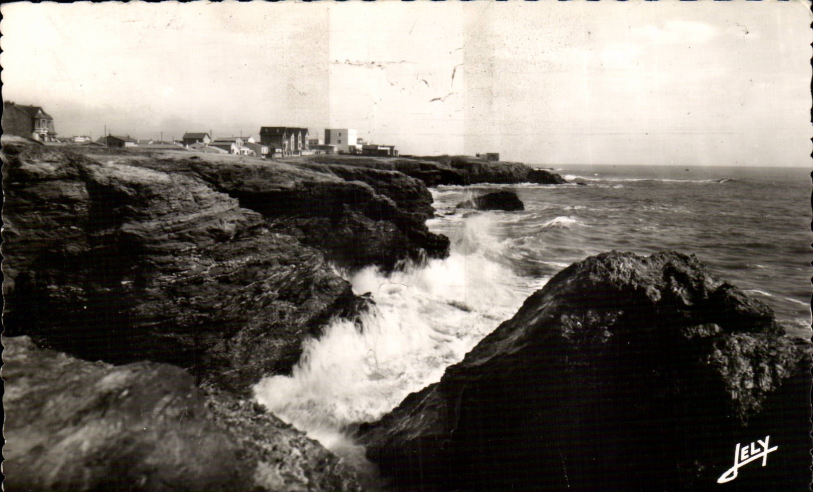 CPA Croix de Vie Sion on the Ocean the European cornice
