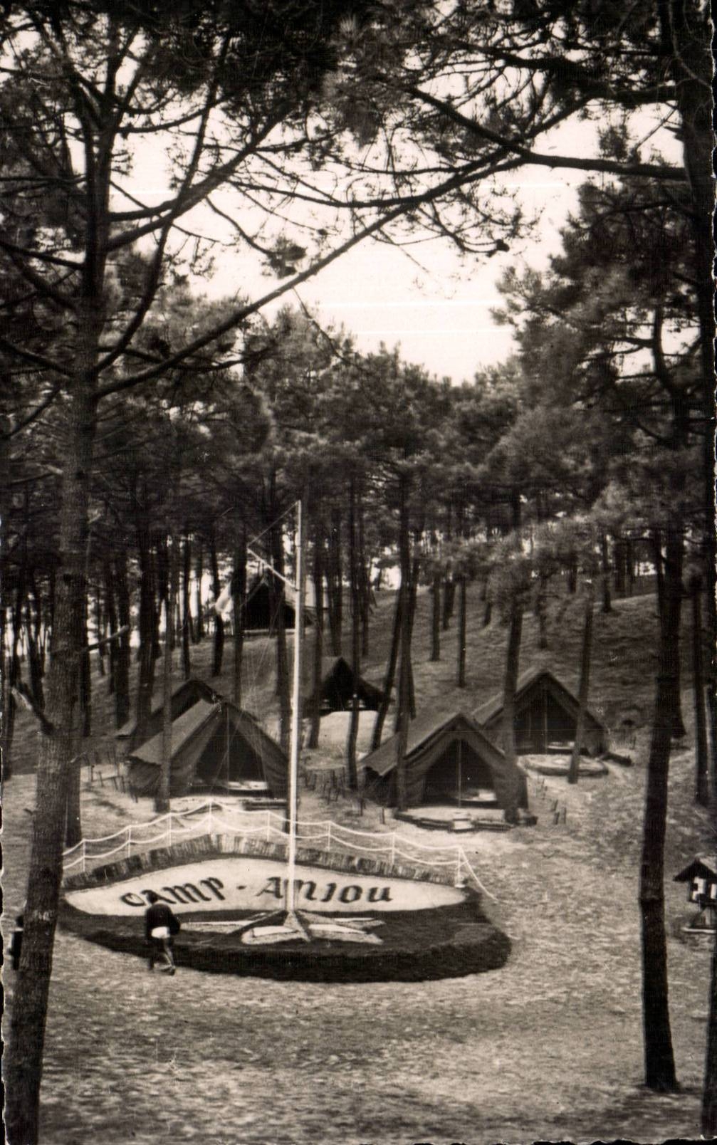 CPSM das SNCF-westliche Bereichs-Lager des Ozeans Anjou Saint Hilaire de Riez