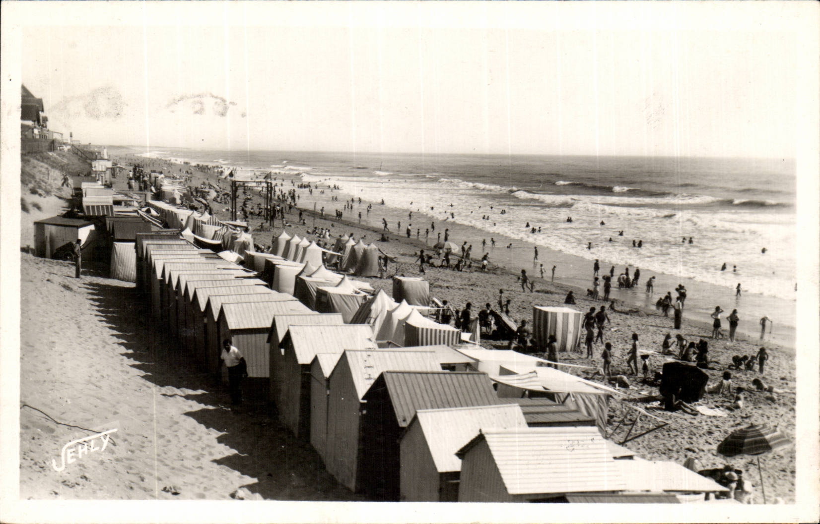 CPSM St Gilles de Vie der Strand