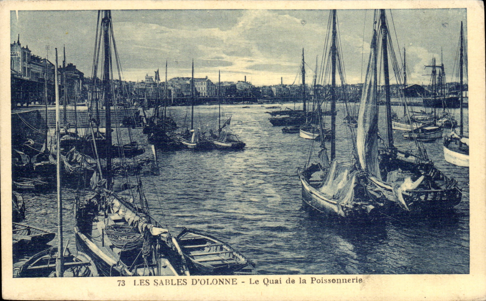 CPA Sande von olonne das Kai der Fische kaufen