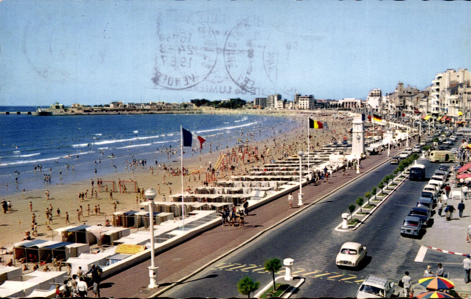 CPSM Sande von olonne der Strand