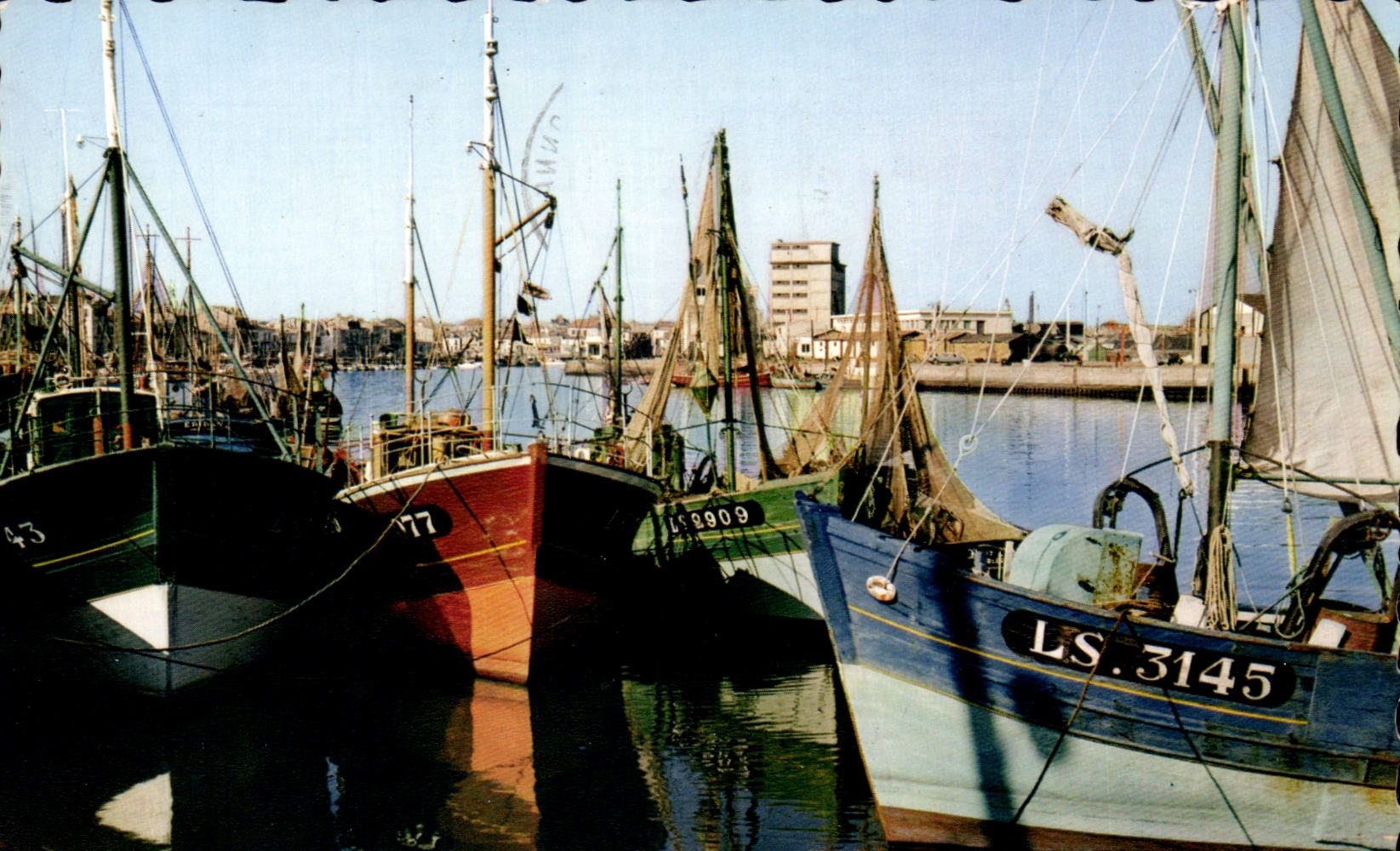 CPSM Sande von olonne der Hafen