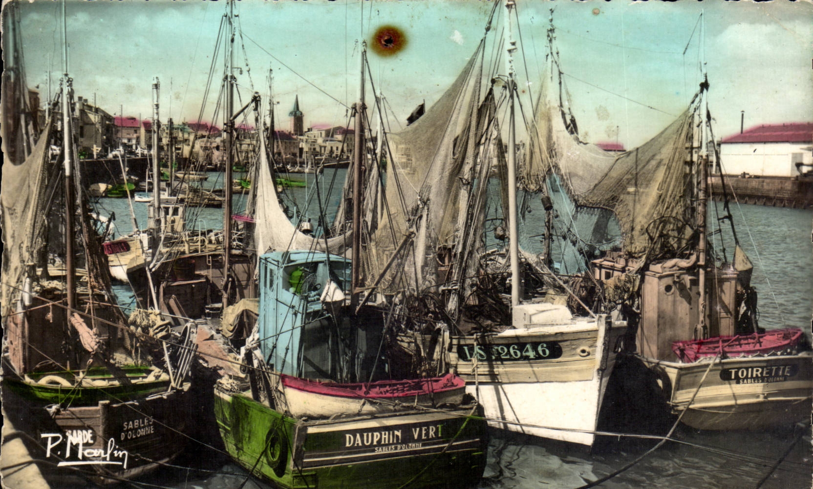 CPSM Sande von olonne der grune Portdelphin Toirette