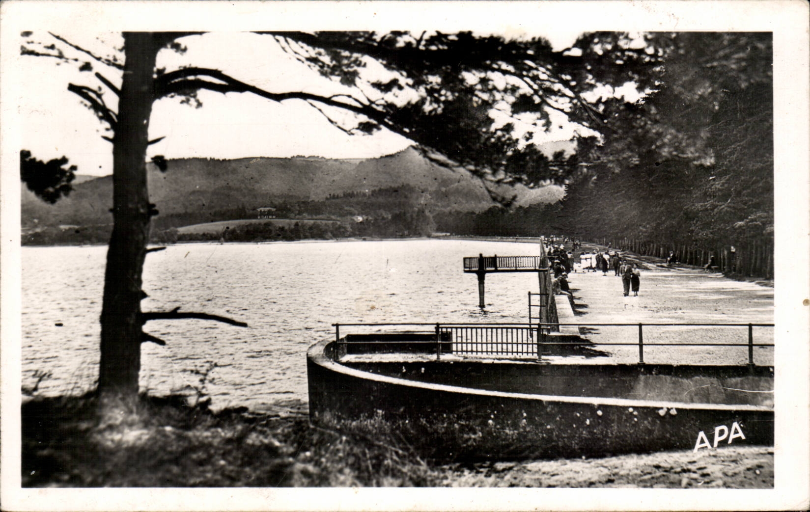 CPA Bassin of Saint Ironwood dams It