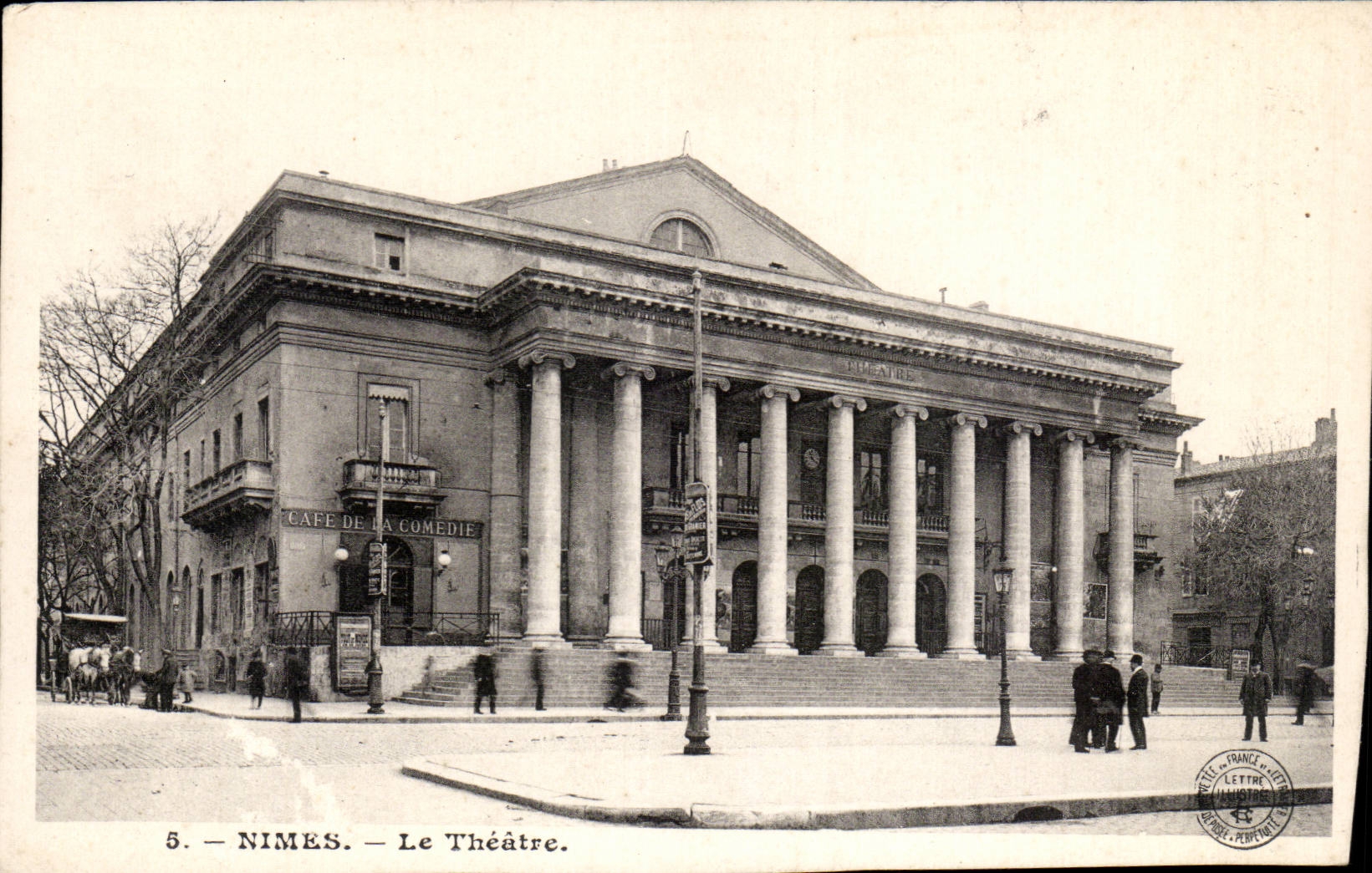 CPA Nimes das Theater