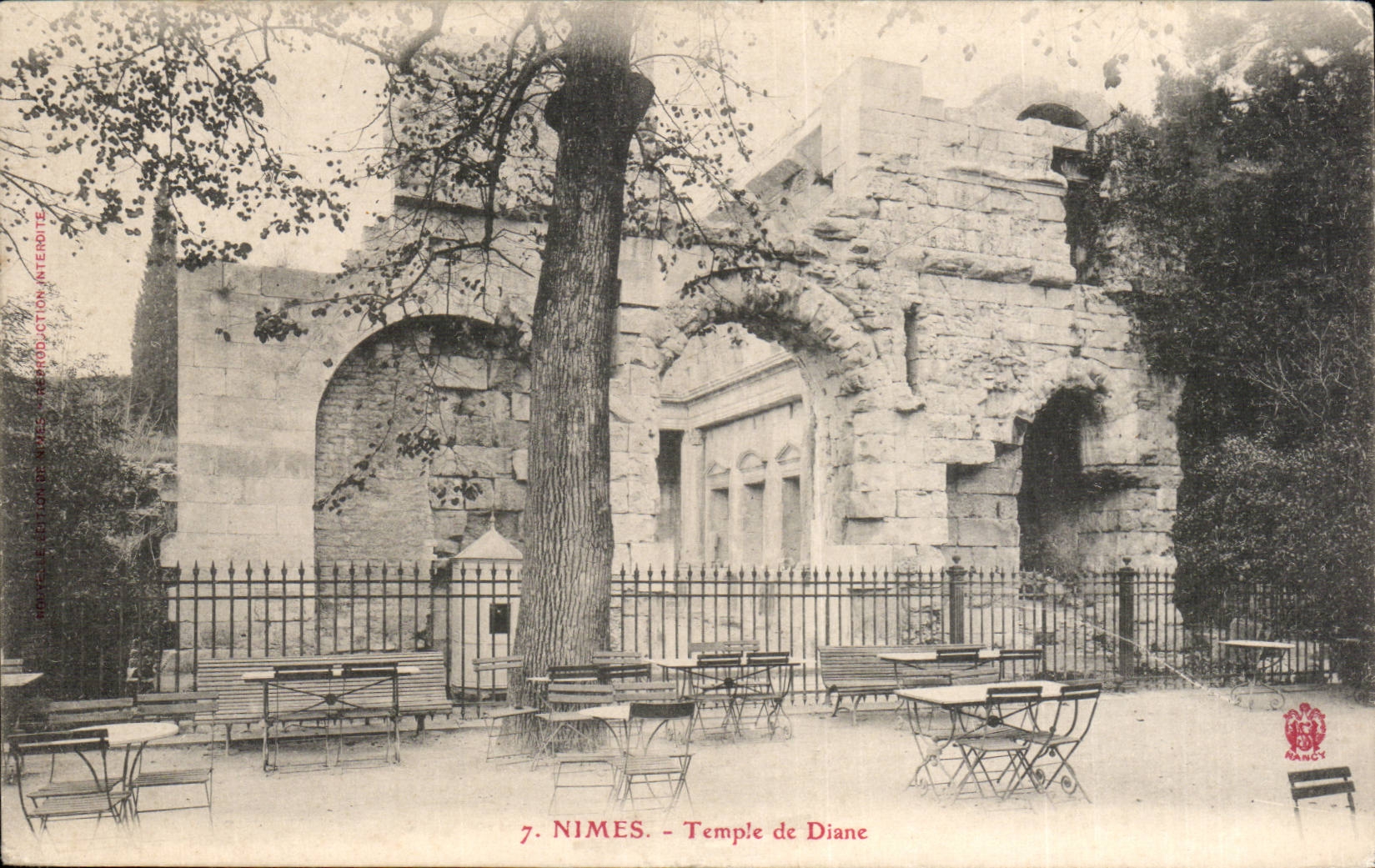 CPA Nimes Tempel von Diane