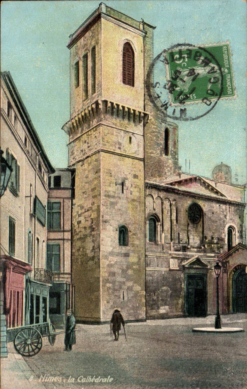 CPA Nimes die Kathedrale