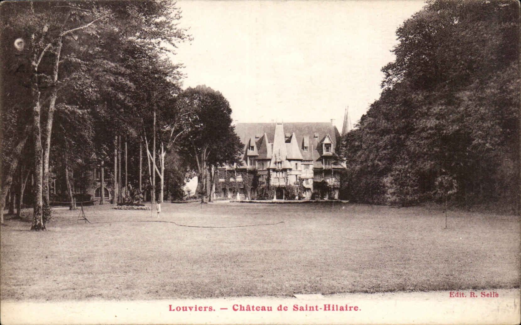 CPA Louviers Schloss von Saint Hilaire