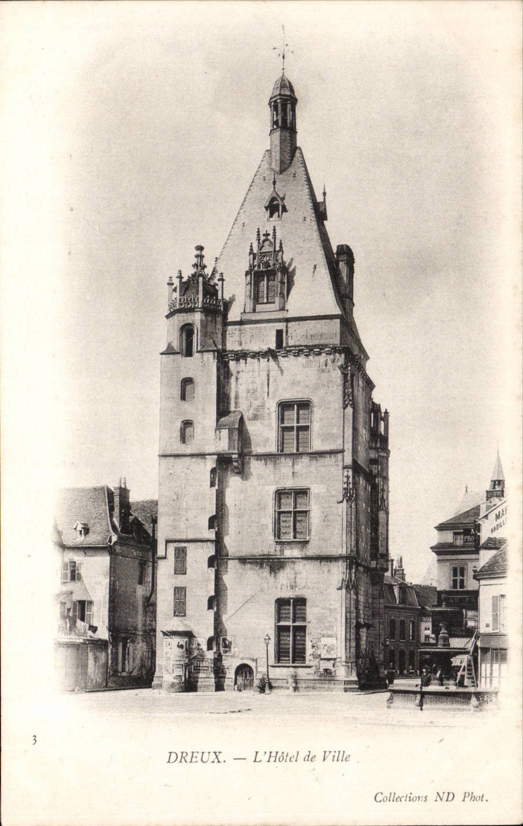 CPA Dreux Rathaus