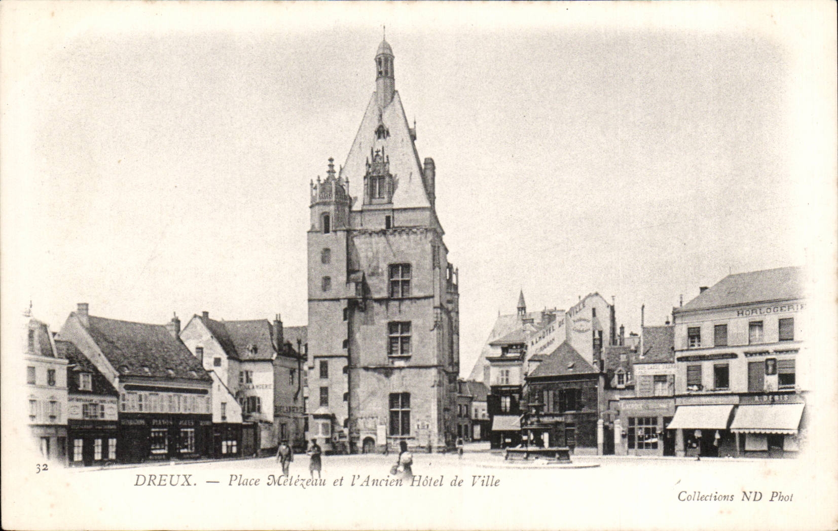 CPA Dreux setzt Metezeau und das alte Rathaus