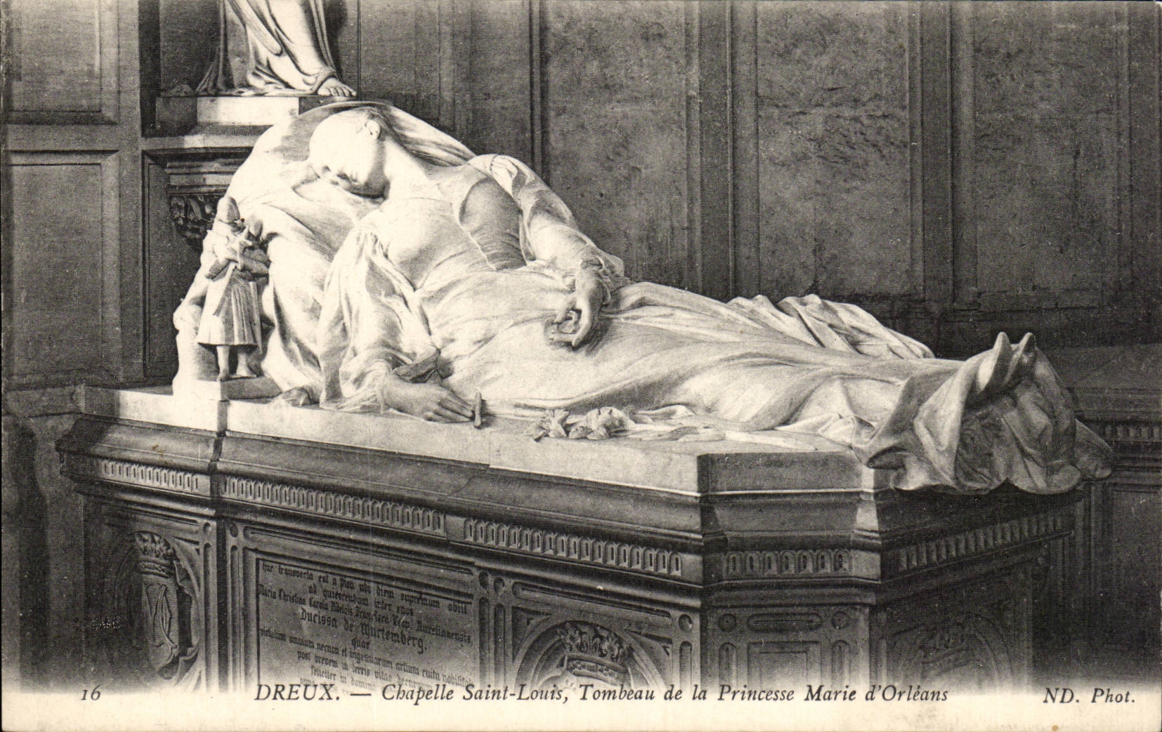 CPA Dreux Wolbung-St- Louisgrab der Marie Prinzessin von Orleans