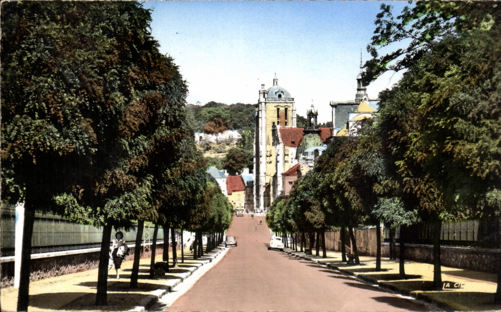 CPSM Dreux Prachtstrasselouis-Bau