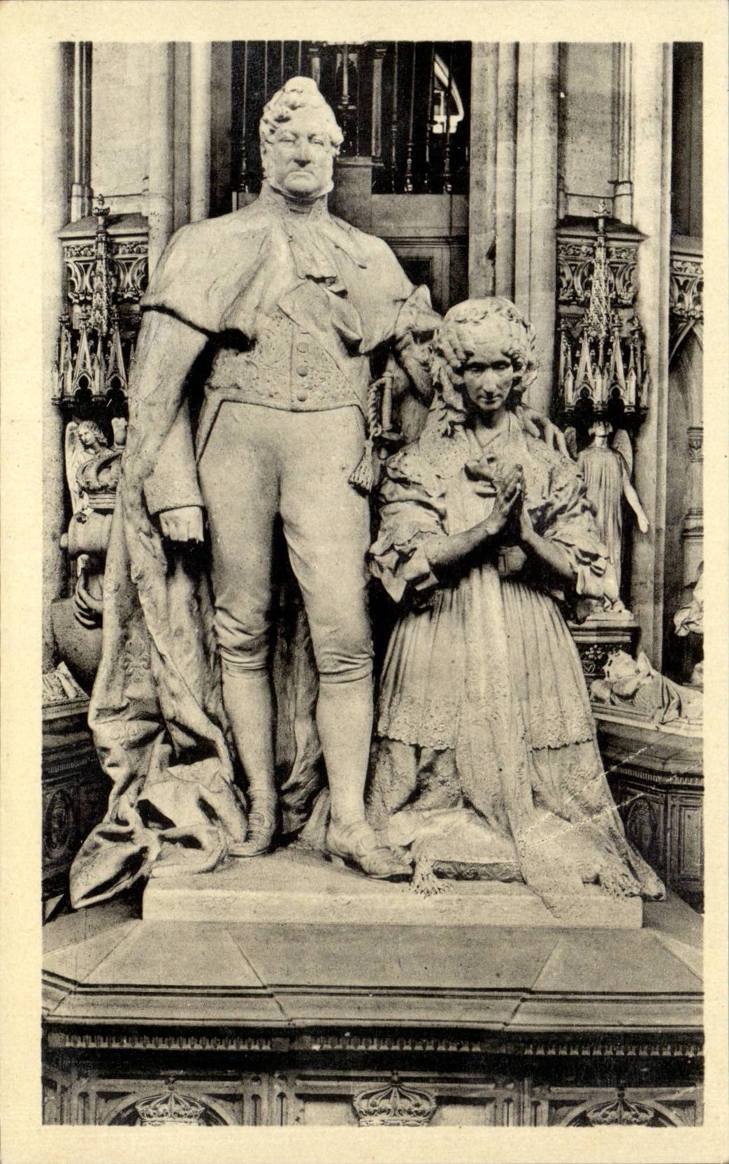 CPA Dreux Wolbung-St- Louisgrab von Louis Philippe und die Amelie Konigin durch Mercie