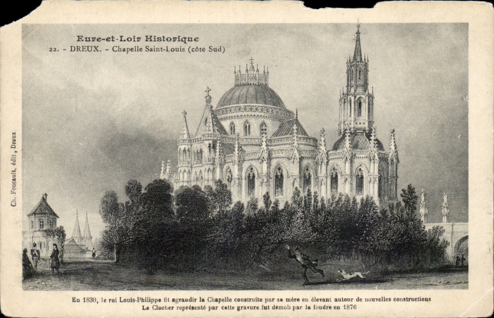 CPA Dreux Vault Saint louis