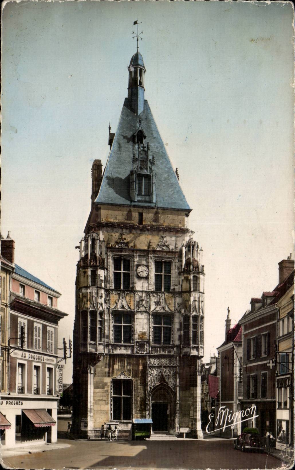 CPSM Dreux der Belfry errichtet unter François 1